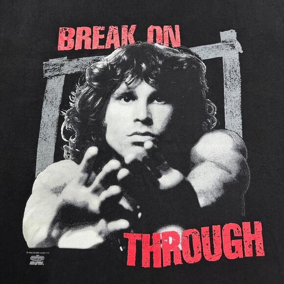 Vintage Break on Through Jim Morrison The Doors T-Shirt - Picture 4 of 5